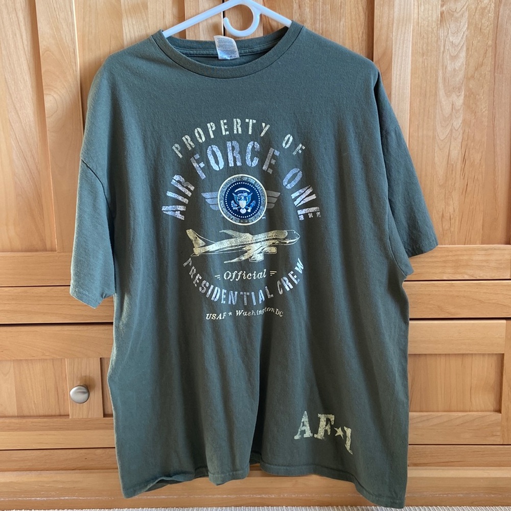 Air Force One short sleeve tee